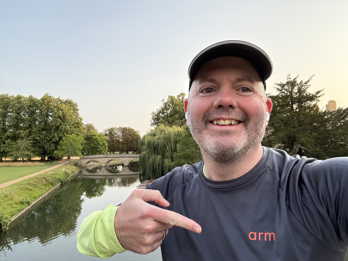 jonmasters's tweet photo. Good morning Cambridge! #ArmPowered πͺ https://t.co/1rFRUWZcqu