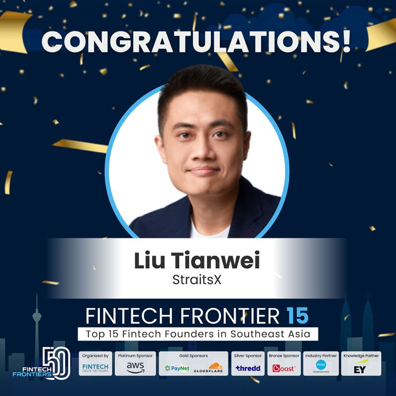 StraitsX (@straitsx) on Twitter photo A proud milestone for StraitsX 🎉
We’re thrilled to share that our CEO, <a href="/Tian_wei/">Tianwei</a>, has been recognised as one of the Top 15 Fintech Founders/ Frontiers in Southeast Asia by <a href="/FintechSIN/">Fintech Singapore</a>
This recognition reflects Tianwei’s vision and leadership in advancing stablecoin rails for A proud milestone for StraitsX 🎉
We’re thrilled to share that our CEO, <a href="/Tian_wei/">Tianwei</a>, has been recognised as one of the Top 15 Fintech Founders/ Frontiers in Southeast Asia by <a href="/FintechSIN/">Fintech Singapore</a>
This recognition reflects Tianwei’s vision and leadership in advancing stablecoin rails for