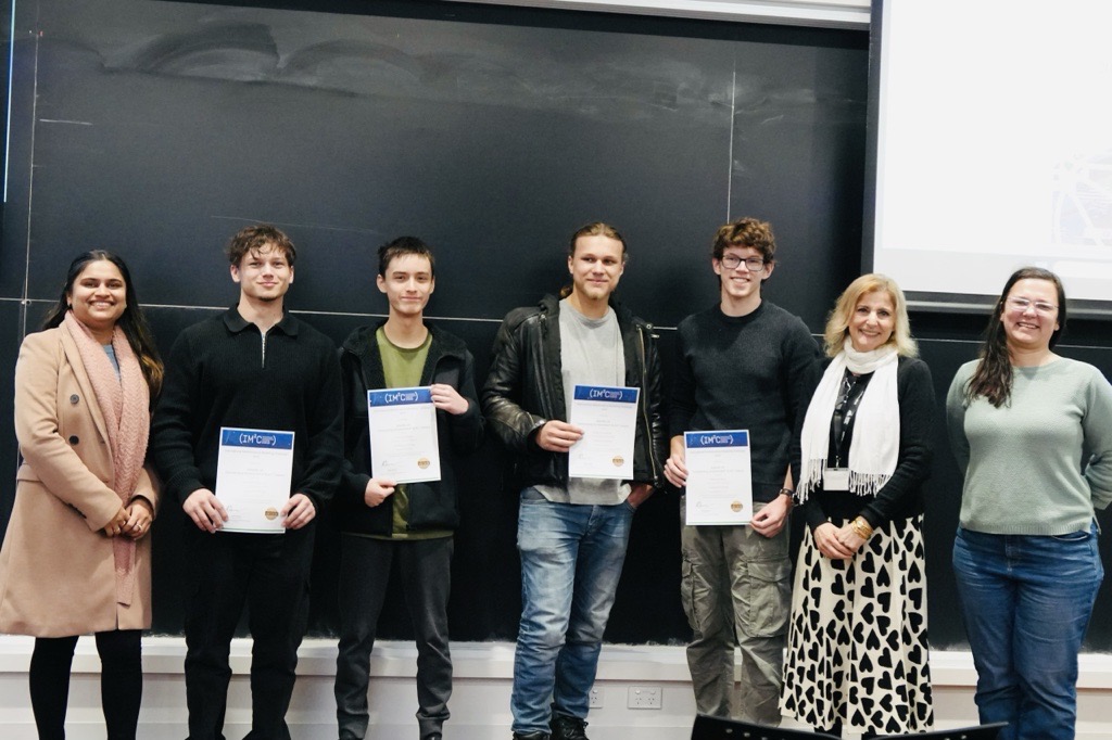 A big thanks to everyone who joined for us for the International Mathematical Modeling Challenge!

IMCC national winners Canberra College wowed with a plan for a Global Basketball League. 

And #ANUexpert Barry Croke shared the many ways modelling can help solve global challenges