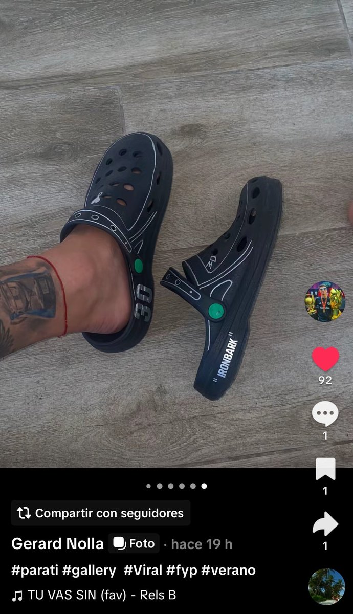 Alguien dígale a Nolla que se puede quedar y que nadie le va a quitar su nombre de árbol, él lo ama💚 Las mejores crocs que vi en mi vidaaaa!🗣🪵

IRONBARK 30✨️