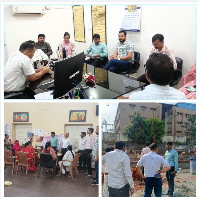 DJAY-S અંતર્ગત ડે.મિશન ડાયરેક્ટર અને સ્ટેટ મિશન મેનેજરો દ્વારા પાયલોટ સીટી તરીકે પસંદ થયેલ દાહોદ નગરપાલિકાની મુલાકાત કરી અને કામગીરીની સમીક્ષા કરી જરૂરી સુચના આપી. તેમજ દાહોદ નગરપાલિકા ખાતે નવા બની રહેલા રેનબસેરાની મુલાકત કરવામાં આવી.

<a href="/NULM_MoHUA/">DAY-NULM</a>  <a href="/InfoGujarat/">Gujarat Information</a>  <a href="/CMOGuj/">CMO Gujarat</a>