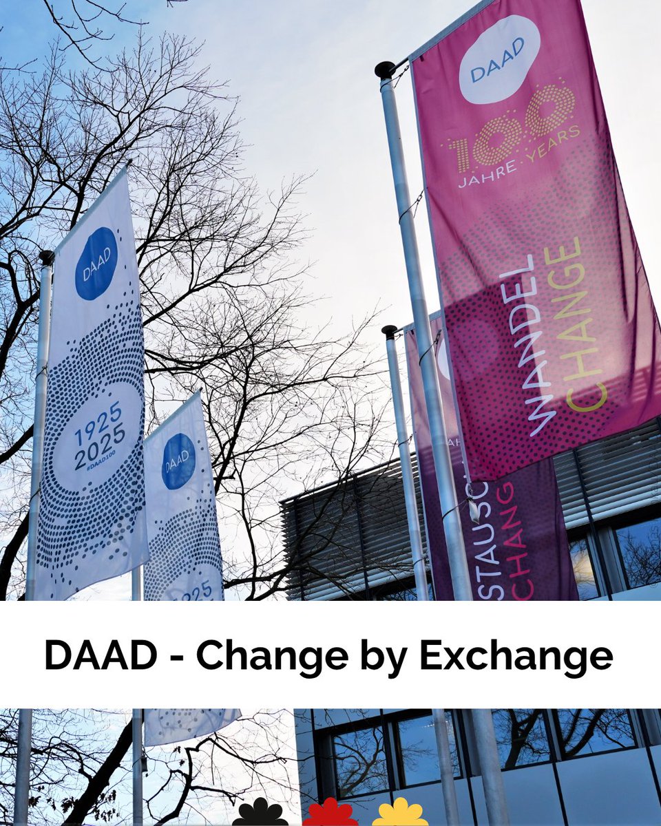 🎉 The DAAD celebrates 100 years of supporting international research careers!
As Germany’s largest funding organisation, it offers programmes for PhDs, postdocs &amp; beyond.
Discover more on their website 👉 daad.de/en