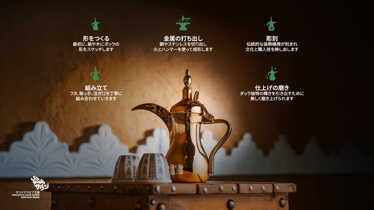 大阪関西万博 EXPO2025サウジアラビア サウジコーヒー JAZEAN 大阪関西万博 EXPO2025サウジアラビア サウジコーヒー JAZEAN 【公式通販】
