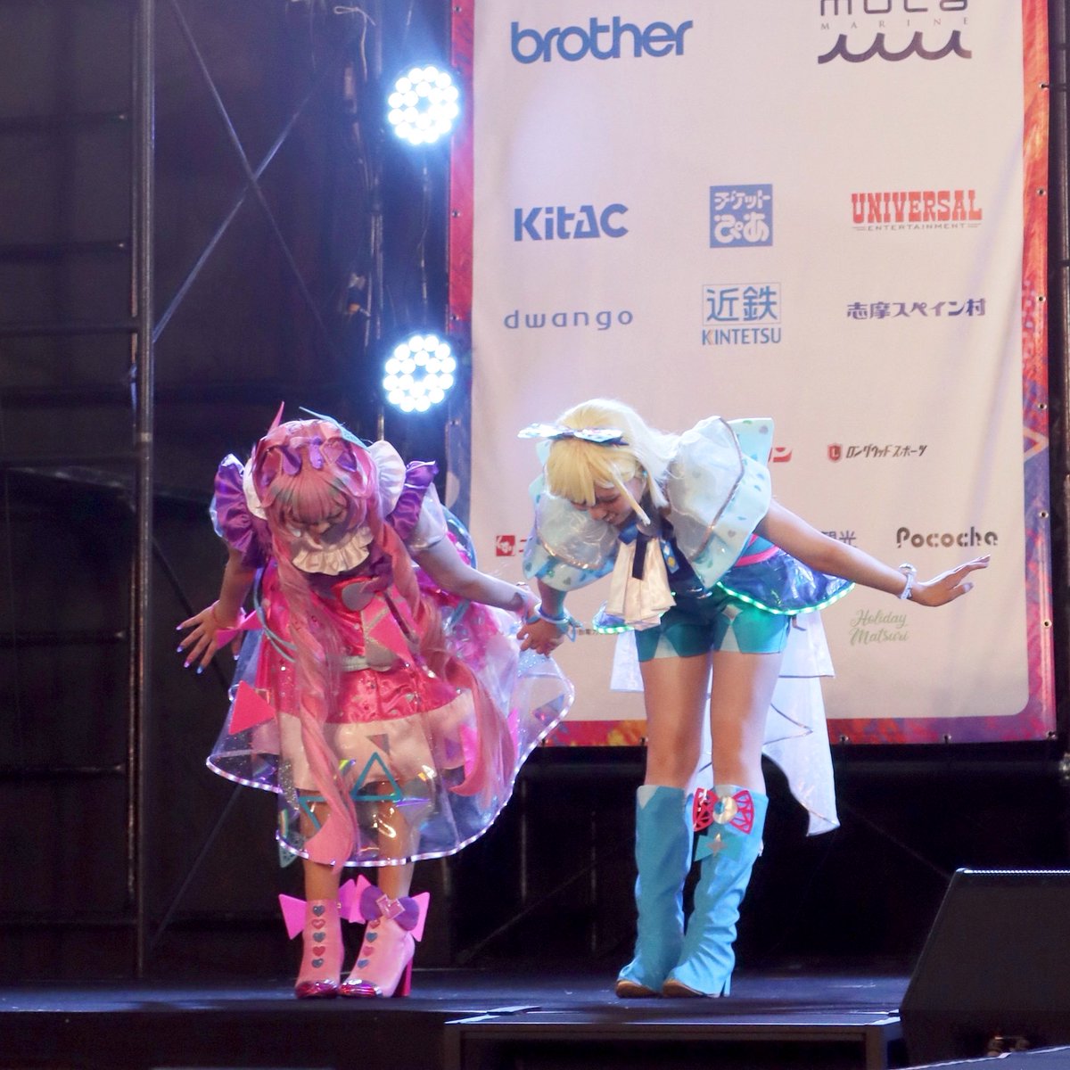 ⚠︎cosplay⚠︎
ひみつのアイプリ
🩷青空ひまり 星川みつき🩵

▹◃┄▸◂┄▹◃┄▸◂┄▹◃┄▸◂┄▹◃
　
   ふたりだから無限を超えて最高!
　    　1+1で大きな数作ろう
　
▹◃┄▸◂┄▹◃┄▸◂┄▹◃┄▸◂┄▹◃

📸⇢<a href="/Nyar_23/">にゃある。</a> thx❤︎
#コスサミ2025 ランウェイありがとうございました💫