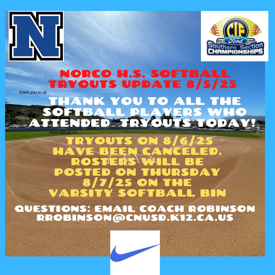 Norco High Softball (@NorcoHSSoftball) / Posts / X