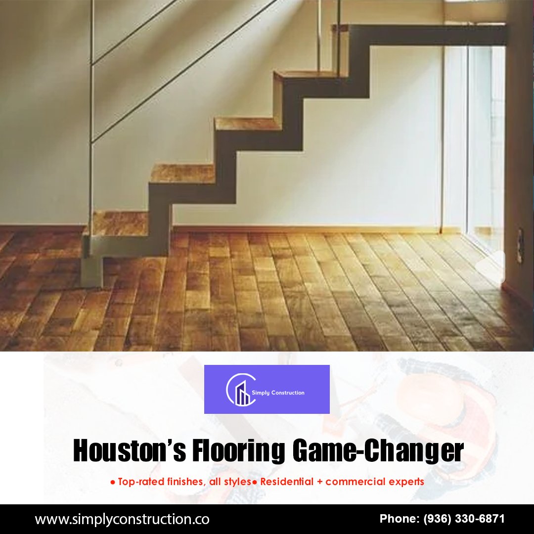 constructsimply's tweet image. From high-end epoxy to cozy home finishes, our expert installers deliver the best flooring in Houston—built to last, crafted to impress.
Let’s transform your floors today!

simplyconstruction.co

#BestFlooringHouston #TXConstructionExperts #InteriorDesignTX #SimplyConstruction