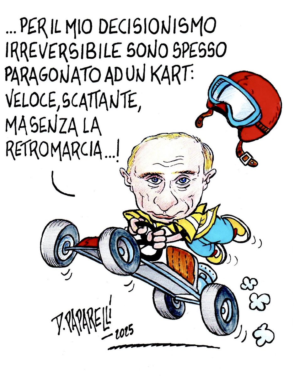 danilopaparelli's tweet photo. Nella #guerra #Russia ~ #Ucraina non ci sono #trattative che tengono, #Putin non farà mai un #passo #indietro https://t.co/6pvV5DYpJ2