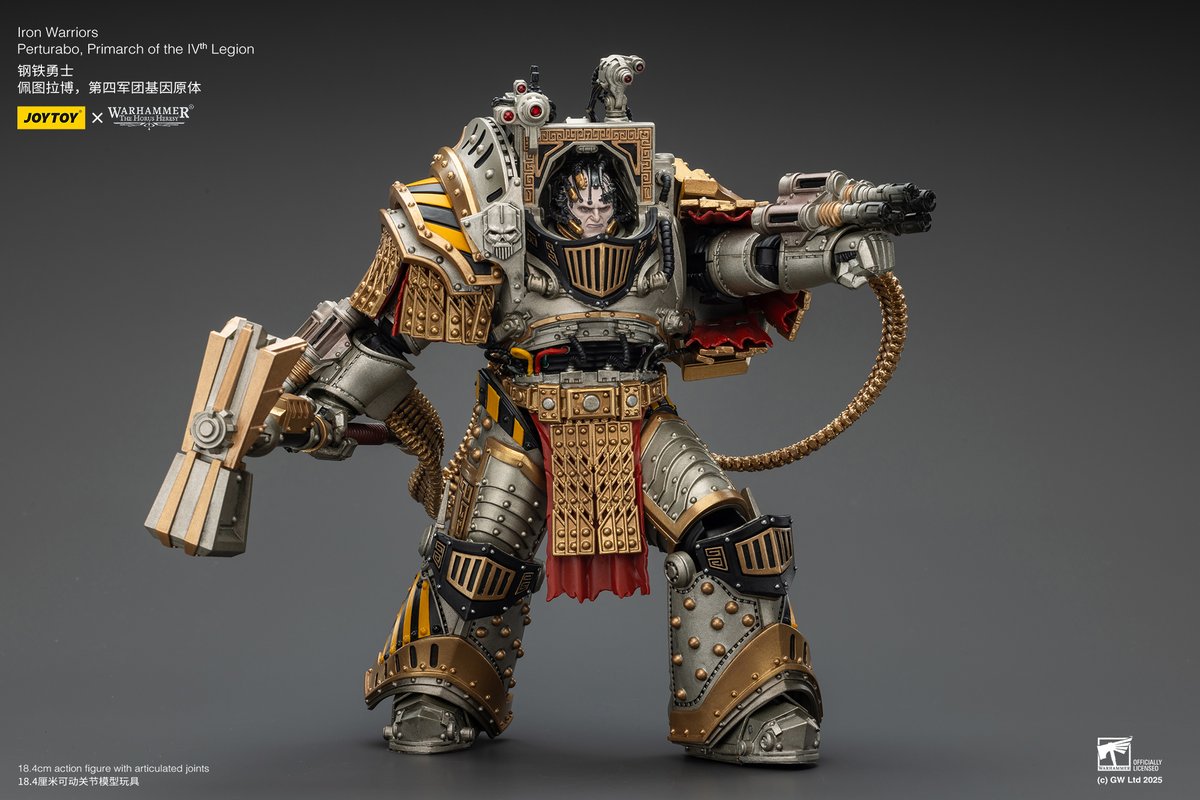Joytoy_official's tweet photo. lron Warriors
Perturabo, Primarch of the IVᵗʰ Legion
#warhammer30k #warhammercommunity #warhammer #joytoy #toyphotography #toy #toyphoto #actionfigure #actionfigures https://t.co/uxEtnoZnCx