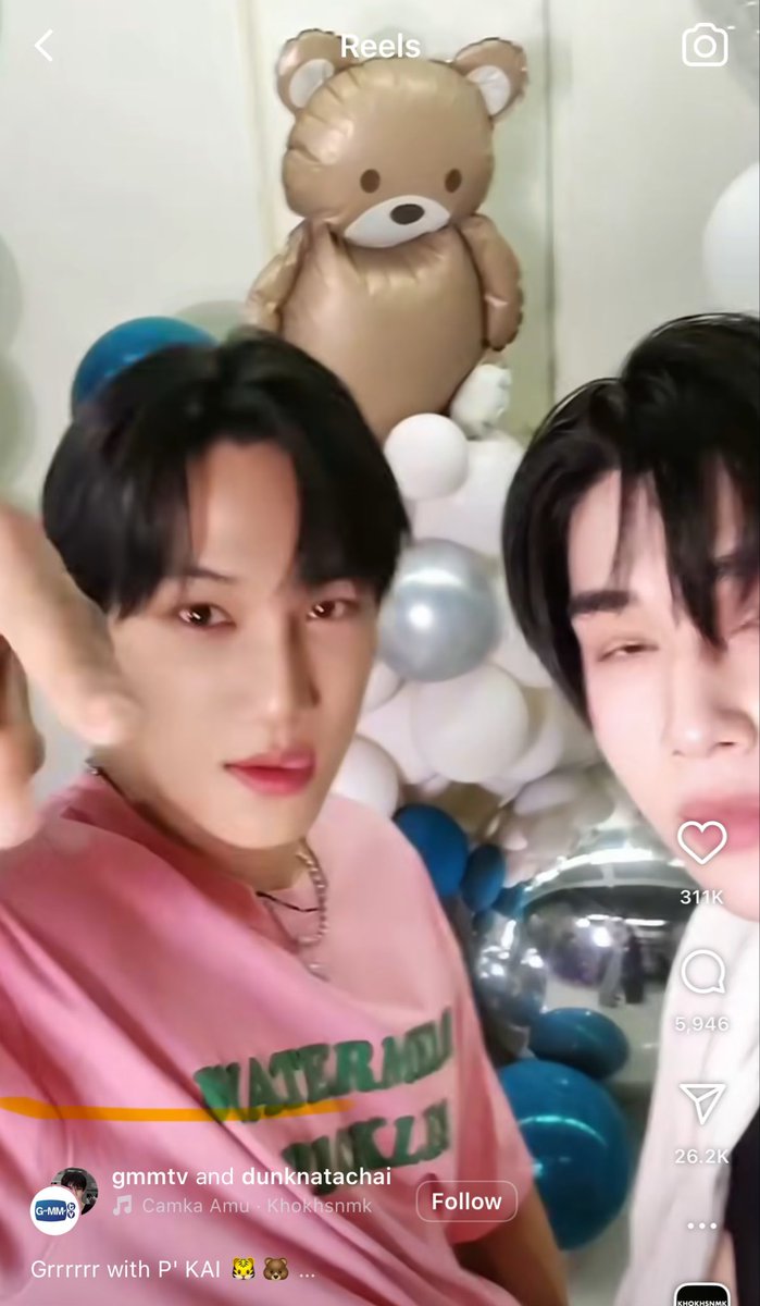 mieuhere's tweet photo. KAI IN GMMTV???? https://t.co/x4eeg4gpQr