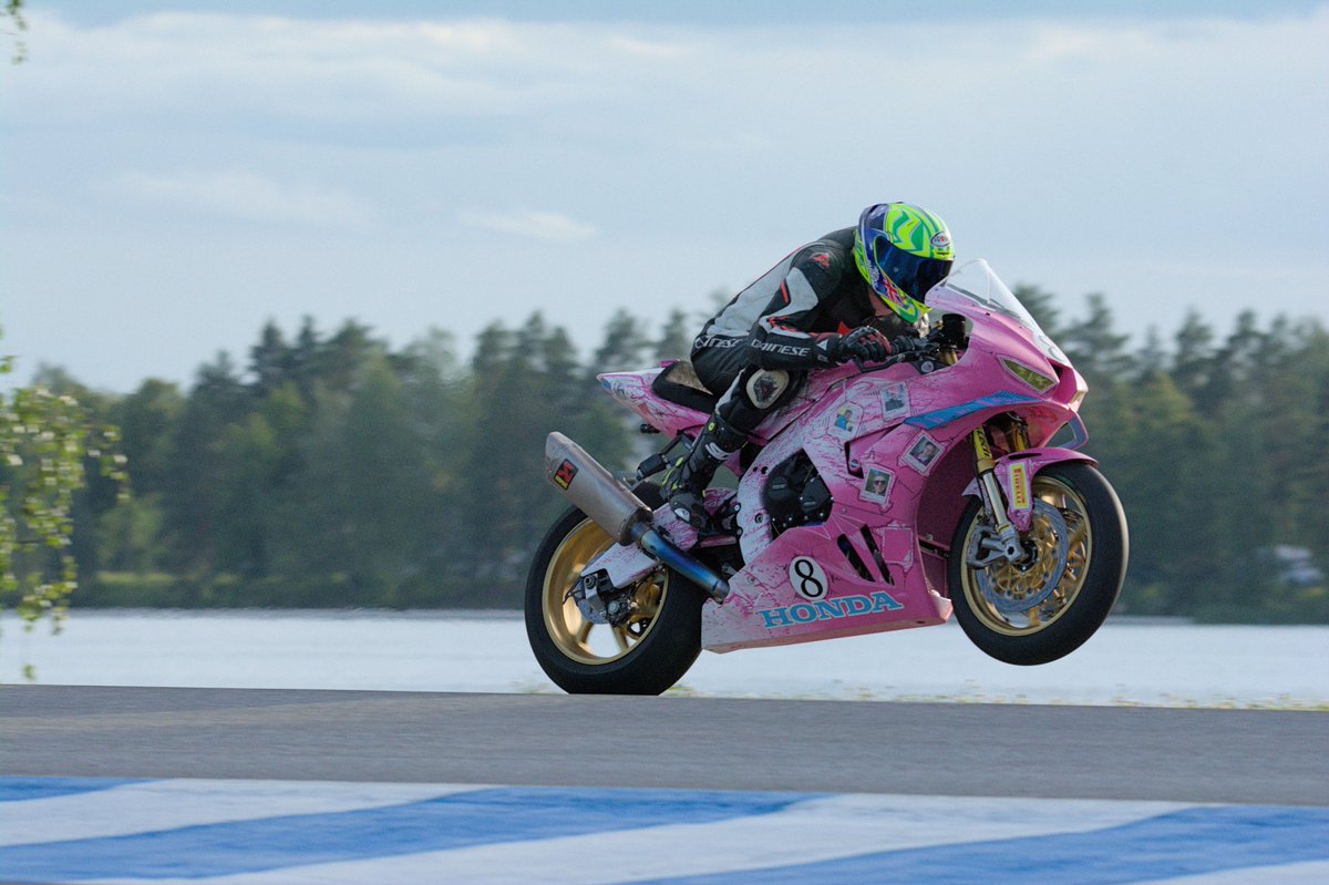 #wheeliewednesday Pontus Röstlinger (SWE). Imatranajot 2025. Imatra, Finland #realroadracing