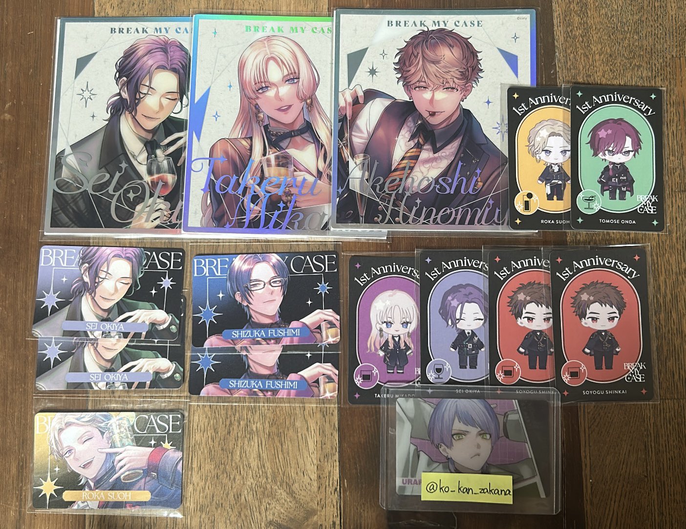 ブレマイ 環野 缶バッジ 特典カード ブレマイ 環野揺 ゆらぎ クリアカード 缶バッジ セット ブレイク