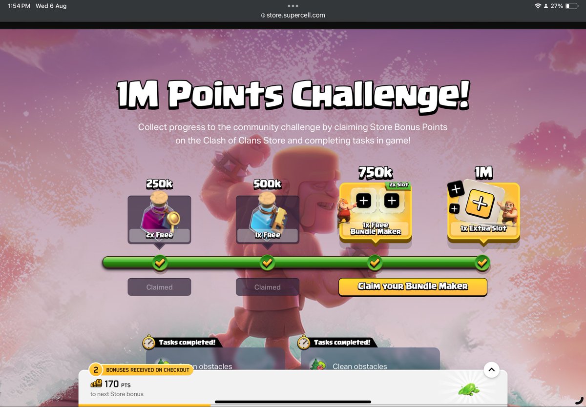 Bundle Maker is now available to claim it for free - store.supercell.com/en?boost=RSCLA…