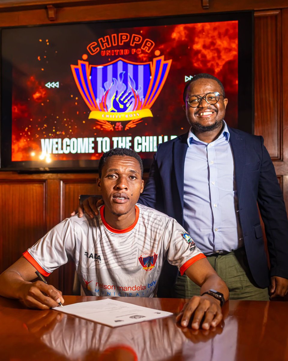 ChippaUnitedFC's tweet photo. NEW SIGNING ALERT🚨

We pleased to announce the permenant signing of Sammy Seabi. A true professional who will bring experience on and off the field.💼⚽

Welcome Seabi 🌶️ https://t.co/23PuSc9xK7