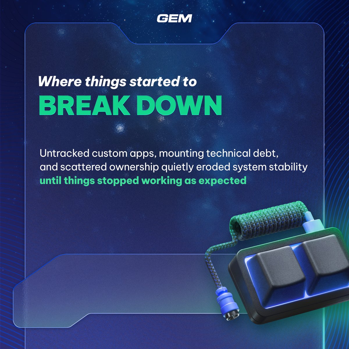 enterprise_gem's tweet photo. Delivery delays. No clear ownership. Fragmented data.
GEM helped a Japanese digital services firm reset execution with #ServiceNow - aligning teams, clarifying roles, and making delivery predictable again.
#WinningwithGEM https://t.co/R91Xs6OSvP