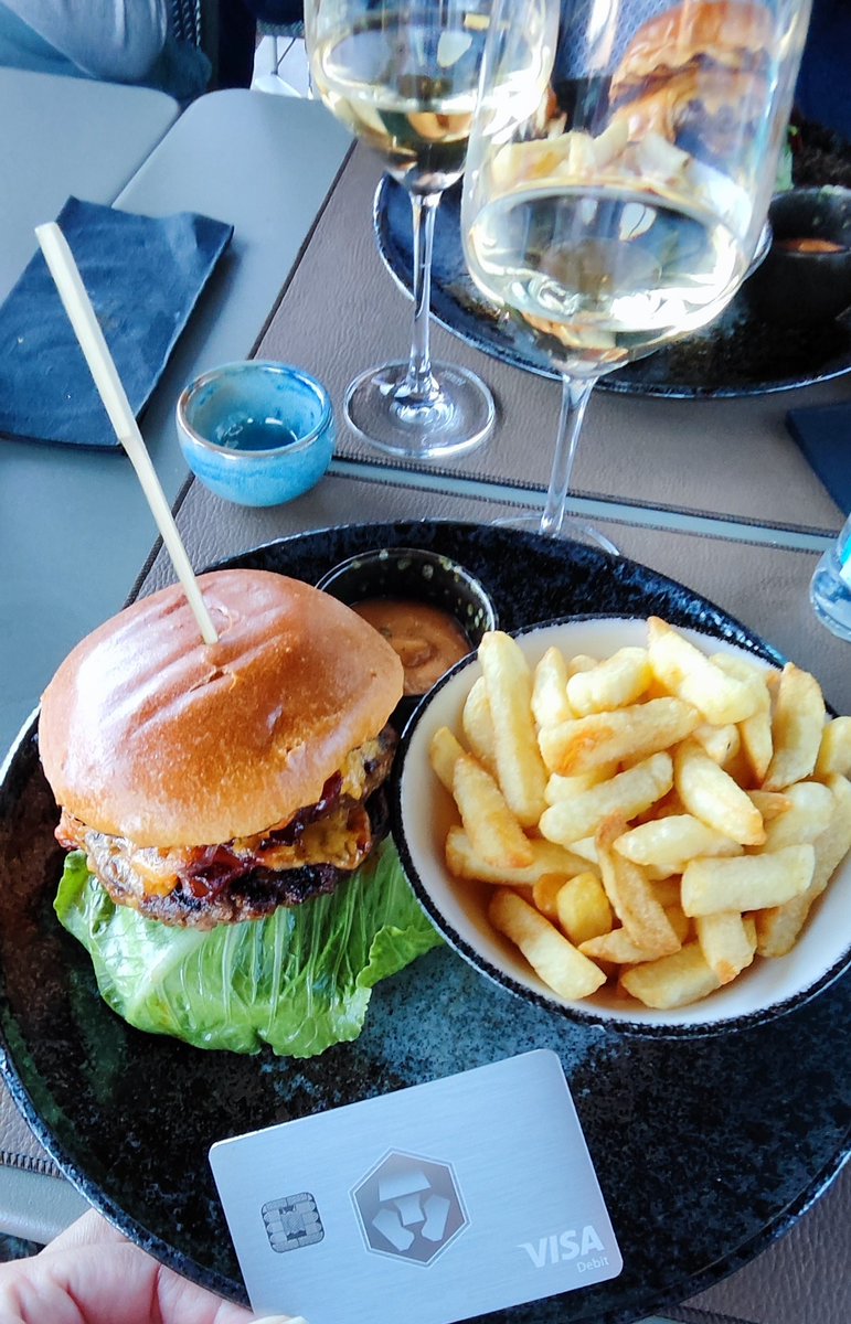 CroShouf.cro (@croshouf) on Twitter photo GM Crofam ๐๐๐ท
Last weekend was all about sunshine, a juicy burger, crispy fries, and a glass (or two ๐) of wine ๐
Slow down and enjoy the good stuff ๐
The best part? Getting $CRO cashback on it all with my <a href="/cryptocom/">Crypto.com</a> card ๐ณ๐
Smash or pass ? ๐
#cryptoirl GM Crofam ๐๐๐ท
Last weekend was all about sunshine, a juicy burger, crispy fries, and a glass (or two ๐) of wine ๐
Slow down and enjoy the good stuff ๐
The best part? Getting $CRO cashback on it all with my <a href="/cryptocom/">Crypto.com</a> card ๐ณ๐
Smash or pass ? ๐
#cryptoirl