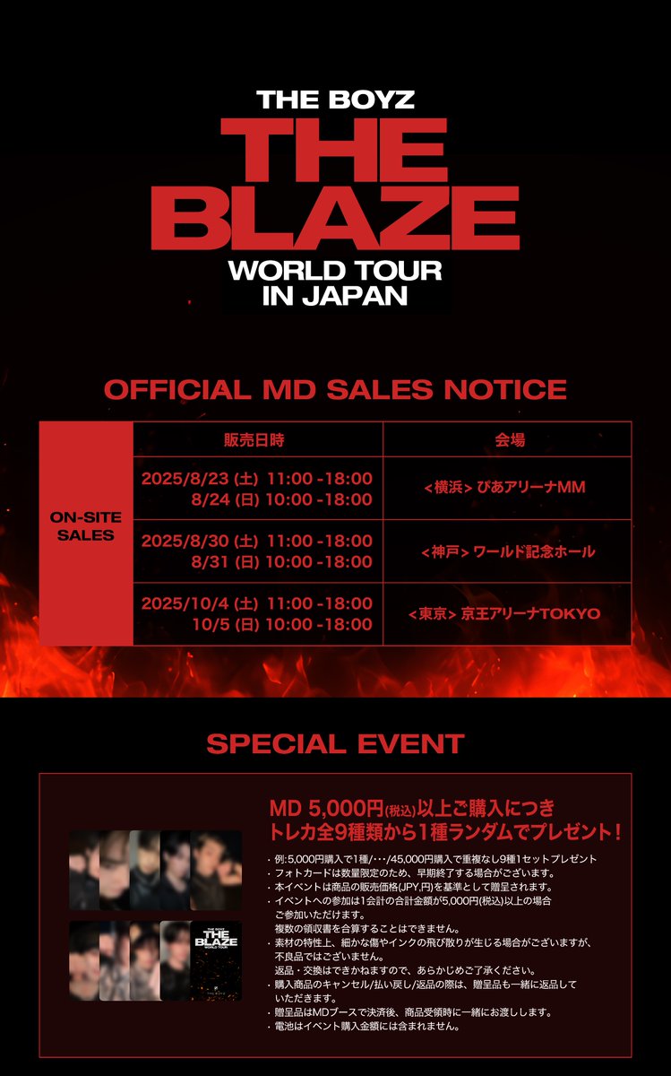 THE BOYZ ヨンフン　アメリカ　VIP トレカ　THE BLAZE グッズ THE BOYZ ヨンフン アメリカ VIP トレカ THE BLAZE グッズ THE
