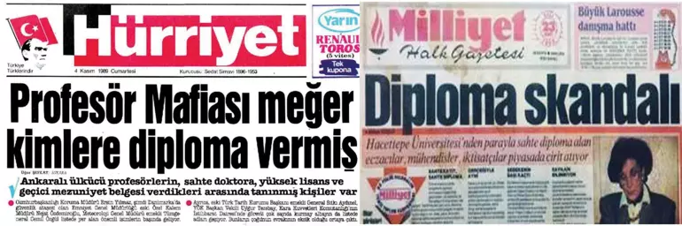 rte_74's tweet photo. Sahtekârlık hep vardı ama böyle utanmazlık yoktu https://t.co/1JapRAbDPB Milliyet Gazetesi’nin 23.3.1993 tarihli sayısının “DİPLOMA SKANDALI” haberinde, “Hacettepe Üniversitesi’nden parayla sahte diploma alan eczacılar, mühendisler, iktisatçılar piyasada cirit atıyor” deniliyordu https://t.co/StVNCnYiL8