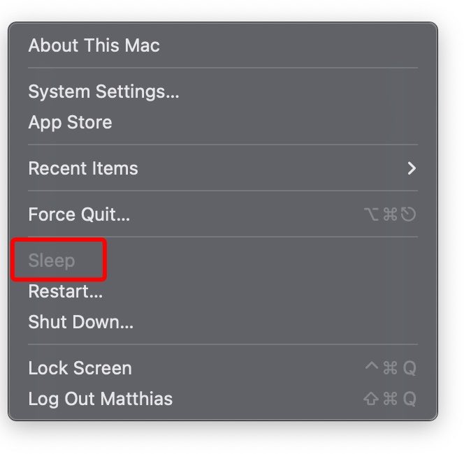 eternalstorms's tweet image. That's a new one…
#macOS #nosleep