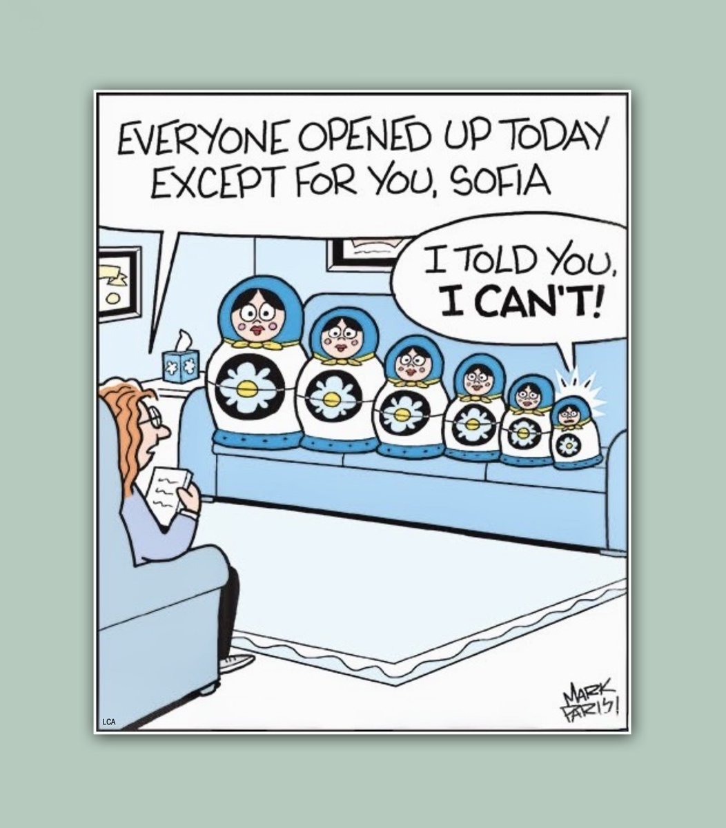 Matryoshka dolls in family therapy

By Mark Parisi