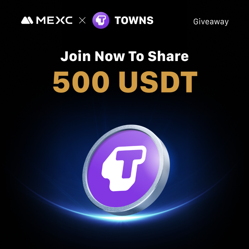 Alpha_MEXC's tweet photo. MEXC x Towns App Giveaway

1. Follow @MEXC_Listings, @MEXC_Official and @townsapp
2. RT + Leave your MEXC UID and hashtag MEXC in the comment

> Reward: 5 Lucky Winners will get 100 $USDT each
> Period: Now ~ Aug 12
 
👇 Trade $TOWNS on MEXC