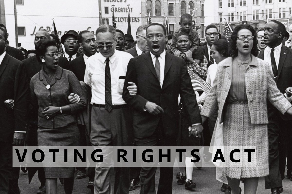 mariobianchi18's tweet photo. Il #6agosto 1965 dopo anni di lotte diventa legge il Voting Rights Act, che permette ai neri di votare alle elezioni. La battaglia, portata avanti da #MLKing, racconta una lunga storia di discriminazioni e negazione del diritto di voto alle minoranze, anche ispaniche e asiatiche. https://t.co/1fqunfJbAJ