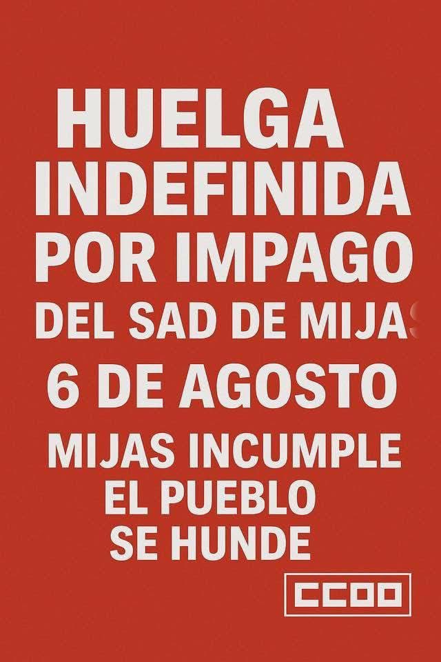 👉 Todo nuestro apoyo en sus justas reivindicaciones 💪💪 ,esperemos que el equipo de gobierno (PP, VOX y Por Mi Pueblo) recapacite….