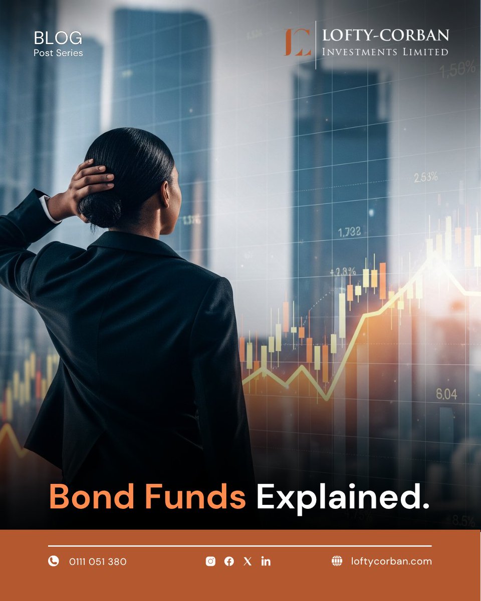 Looking for steady, long-term growth?

Our #BondFund offers a smart way to grow your money and is ideal for #LongTermGoals like retirement, education, or earning a reliable income from your investments.

Read more about Bond Funds here: 
🔗 bit.ly/43IYrO3
_ 
#LoftyCorban