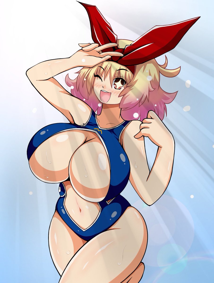 #なんの脈絡もなく水着イラストを再掲して最近フォローしてくれたフォロワーを怖がらせましょう 