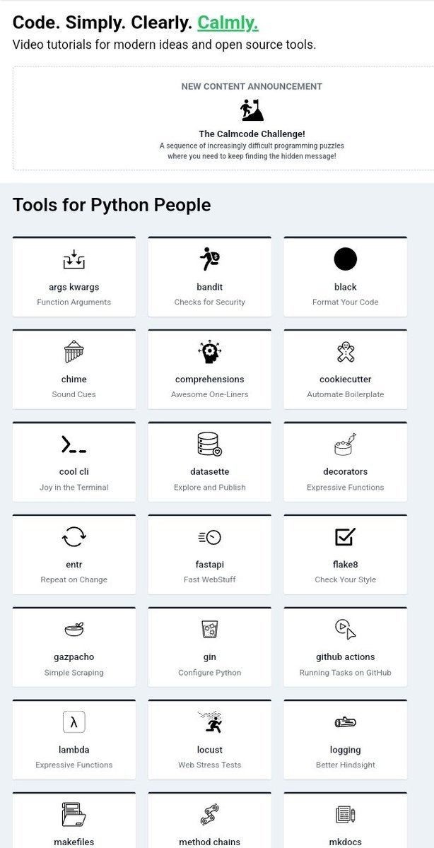 guillaume_rygn's tweet image. J&apos;ai découvert un excellent site pour apprendre Python et en plus c&apos;est gratuit et open source 🤯 

ça explique plein de concepts c&apos;est idéal pour débuter ! Je pense que Python est clairement le langage à connaître en 2025 avec tout ce qui se passe autour des LLMs etc. ! 

Je…