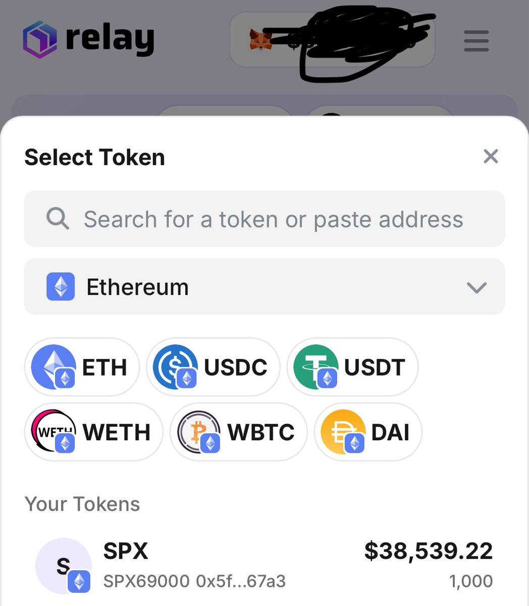 PSA: I saw this SPX69000 in my wallet when logged in on <a href="/RelayProtocol/">Relay</a>

Please don't do any swaps and ignore it

This token is tied to a honeypot address: 0x5ff0d2De4Cd862149c6672C99B7Edf3B092667A3