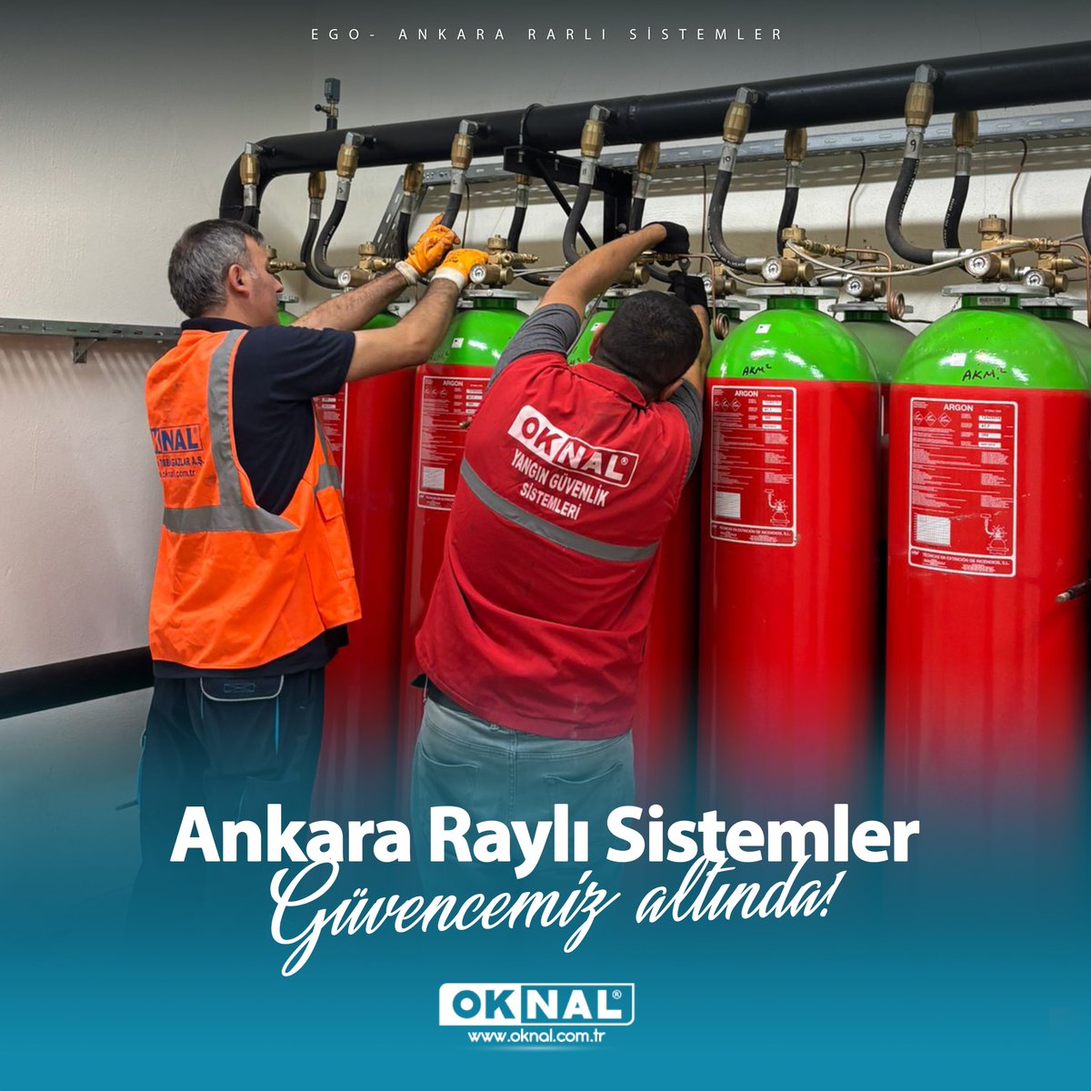 Ankara Raylı Sistemler, Yangın Güvenliğini Oknal’a Emanet Ediyor! 🔥

📍 Daha fazla bilgi: oknal.com.tr
📞 İletişim : +90  344 236 45 45

#ego #ankararay #ankarametro #gazlısöndürmesistemleri #argon