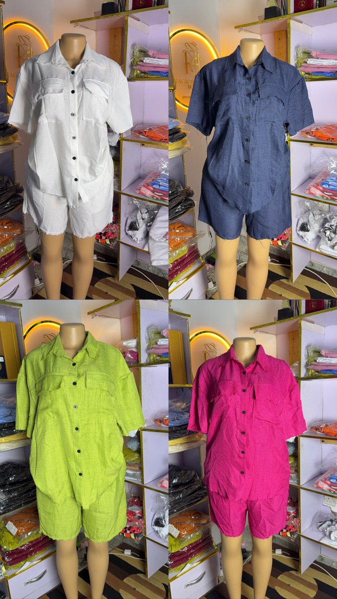 hagiosclassic's tweet photo. As we approach the weekend, do you want something not too serious yet very comfortable to wear for that brunch, beach, soft meeting e. t.c...i got you covered.
15,000, 17,500 and 20,000 respectively 
Limited stock available 
#BBNaijia #SayNoToGMO #WeekendVibes #bb27 #girlslove https://t.co/Q8sFLY8xAK