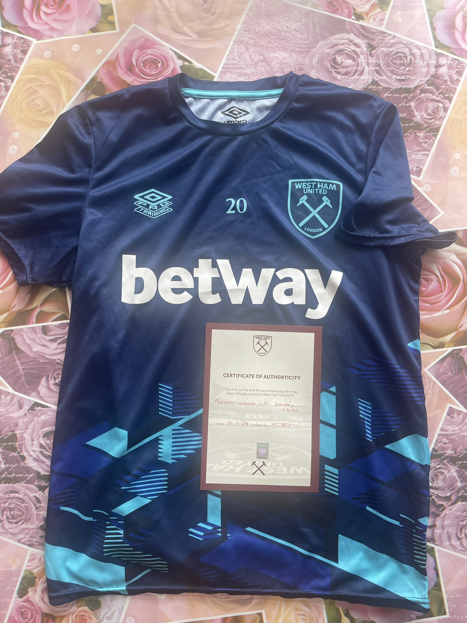 【未使用・タグ❗️】West Ham United ユニフォーム ボーウェン gantshillhammer⚒🎗️ on X: 