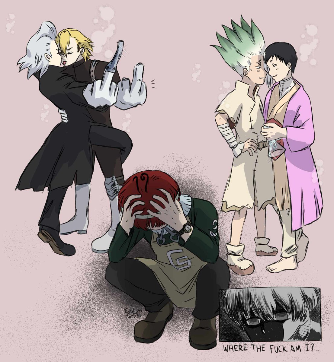 Welcome to the Science kingdom Joel!

#DrSTONE #stanxeno #sengen and... #joel