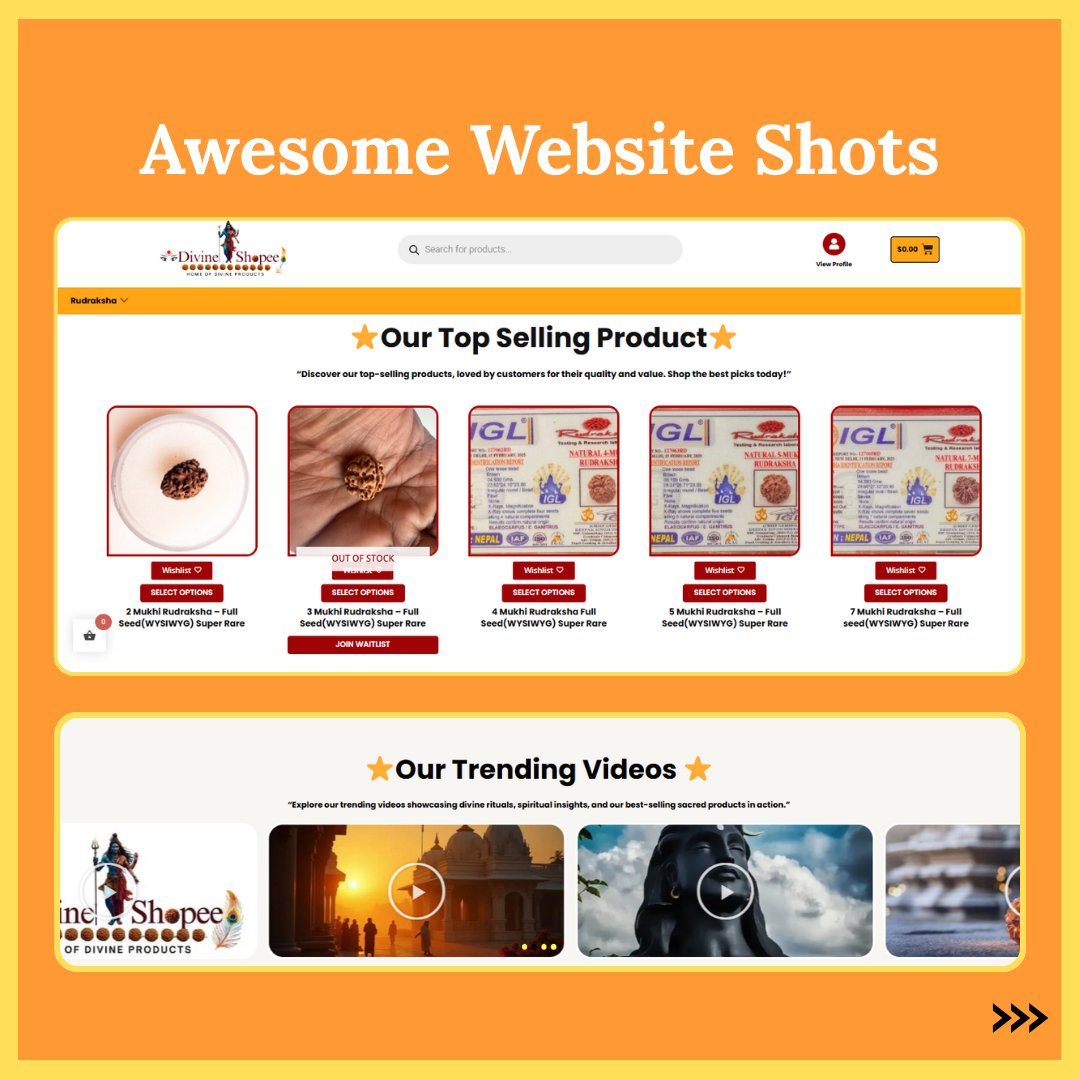 Decoder_Verse's tweet image. 🕉️Just launched: Divine Shopee – a soulful Ecommerce platform built with @WordPress + @WooCommerce. 
Features&amp;gt;&amp;gt; Mega Menu, Flying Cart, Product Filters, Login System, Mobile-Optimized. Crafted with purpose Powered by no-code creativity.
#NoCodeIndia #SpiritualCommerce