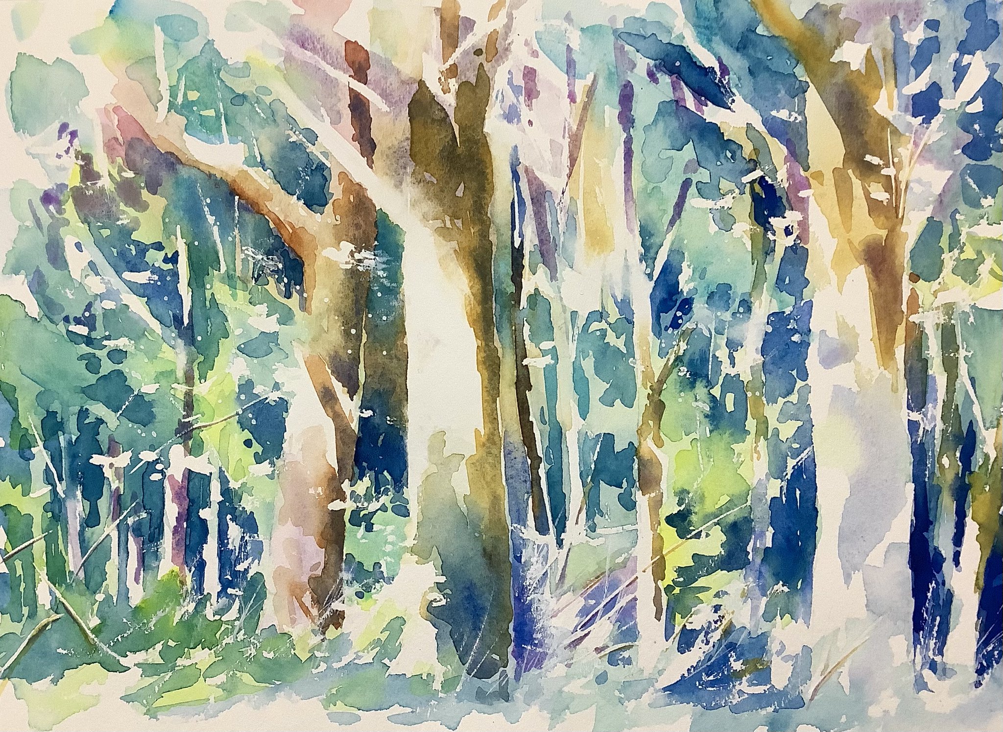 水彩画 DiDi（土井大輔）watercolor on X: 