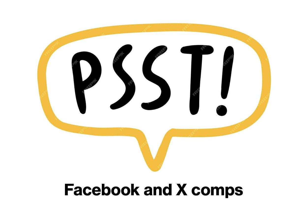 Just a quick note to say your Facebook and X comps are here! Goodluck #win
simplyprizes.com/social-media-c…