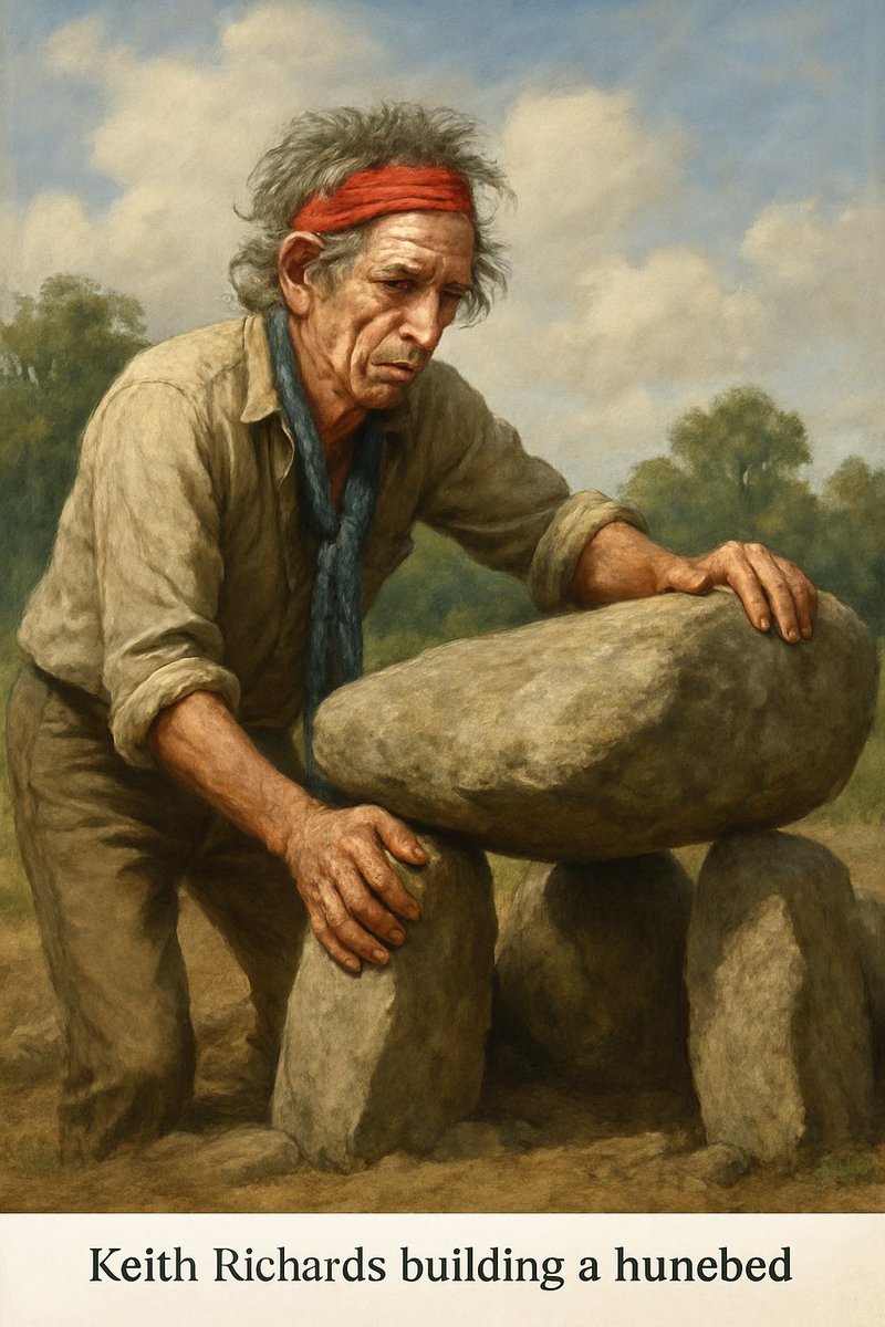 Bertus Meijer / hij van Onderwijsenzo (@backinflow) on Twitter photo Ik vind ineens een foto van Keith Richards tijdens zijn eerste vakantiebaan. Hij mocht later een groot hunebed maken. Zo maar hier in Drenthe. Ik vind ineens een foto van Keith Richards tijdens zijn eerste vakantiebaan. Hij mocht later een groot hunebed maken. Zo maar hier in Drenthe.