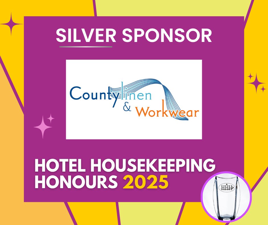 🙌 Huge shoutout to <a href="/CountyLinen/">County Linen</a> as a silver Sponsor of the #HHHAwards2025! 💫

Join us by celebrating with your peers on the 11th September. 🏆✨

Not got your ticket yet?
Book your place to celebrate with your peers:
🎫➡️ megevents.co.uk/hhh-awards/hhh…