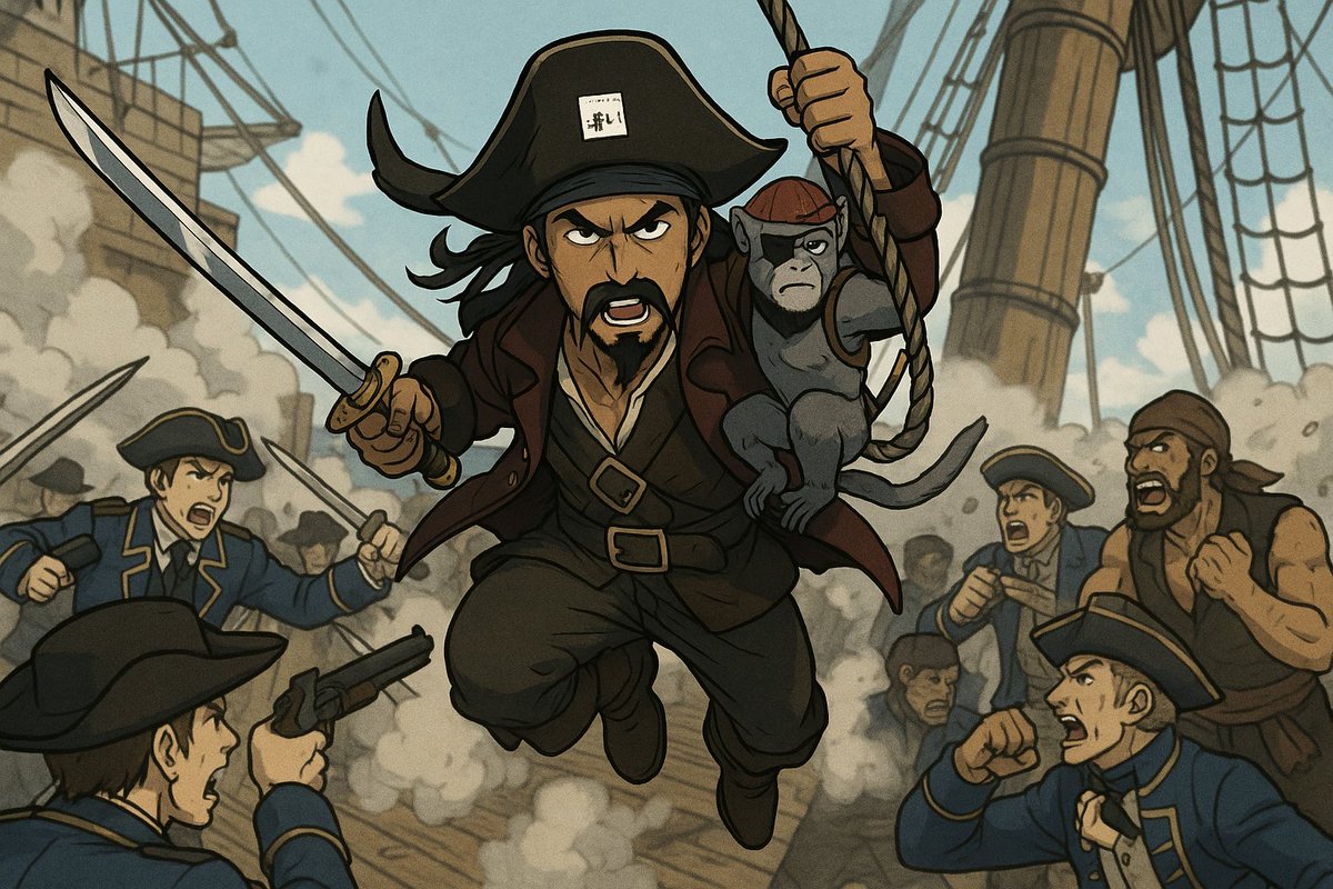 Back at the office! 🏴‍☠️