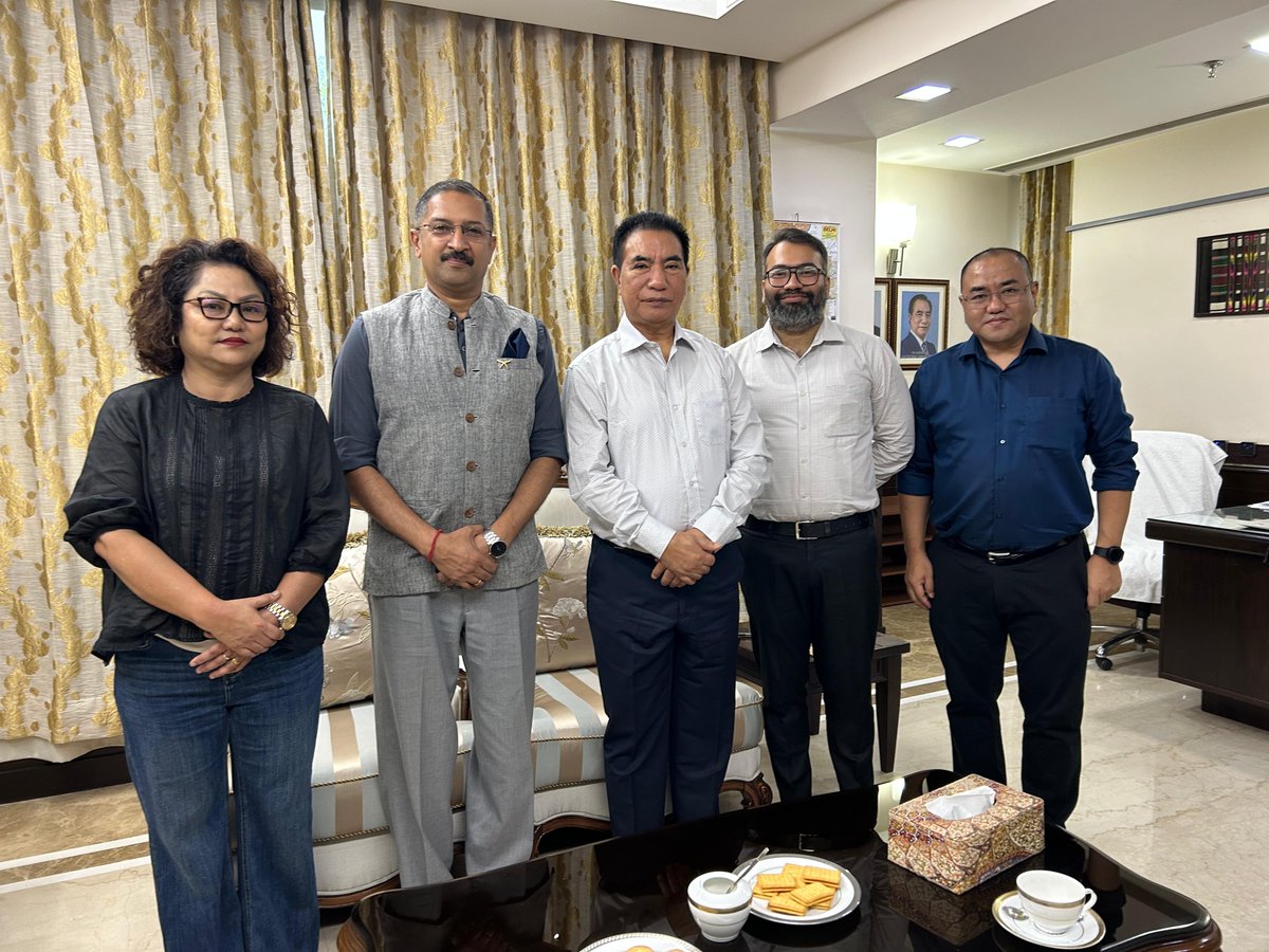 NHDC_Textiles (@nhdc_textiles) on Twitter photo Had a very successful meeting with
Chief Minister of Mizoram, Pu Lalduhoma in the presence of Resident Commissioner of Mizoram. NHDC is exploring convergence with the State for meaningful and result oriented interventions.
<a href="/CMOMizoram/">CM Office Mizoram</a> Had a very successful meeting with
Chief Minister of Mizoram, Pu Lalduhoma in the presence of Resident Commissioner of Mizoram. NHDC is exploring convergence with the State for meaningful and result oriented interventions.
<a href="/CMOMizoram/">CM Office Mizoram</a>