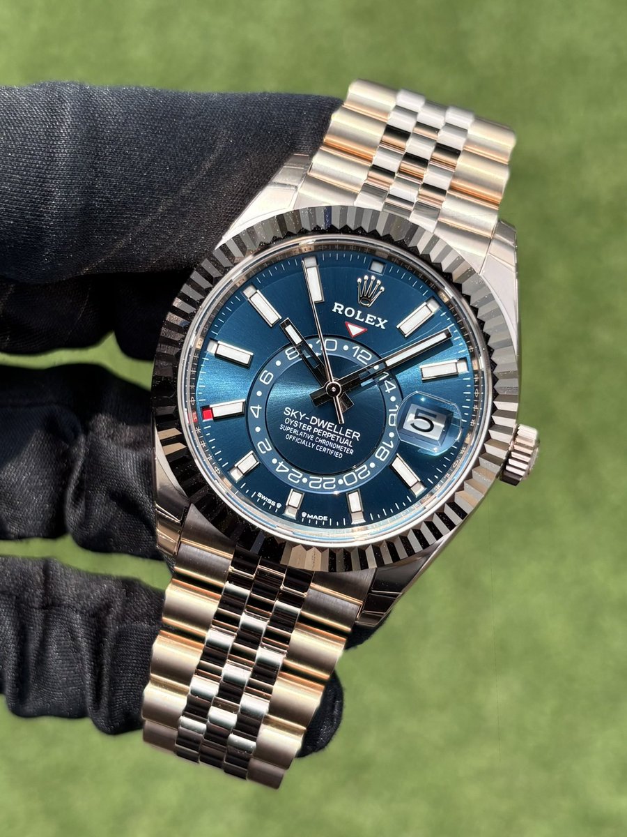 ロレックス スカイドゥエラー 336935 ブルーグリーン文字盤、336938