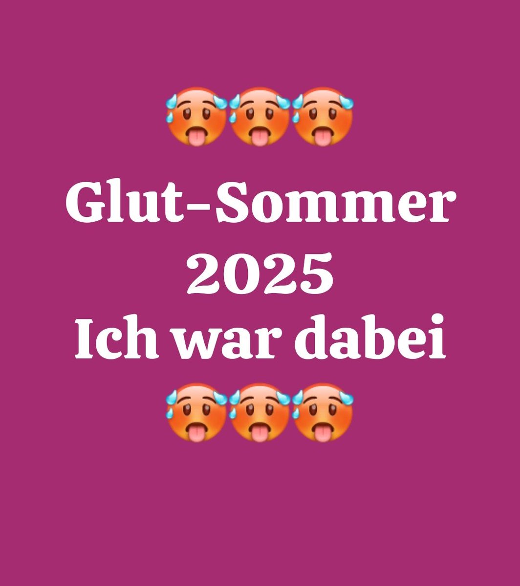 Ist euch auch so warm?