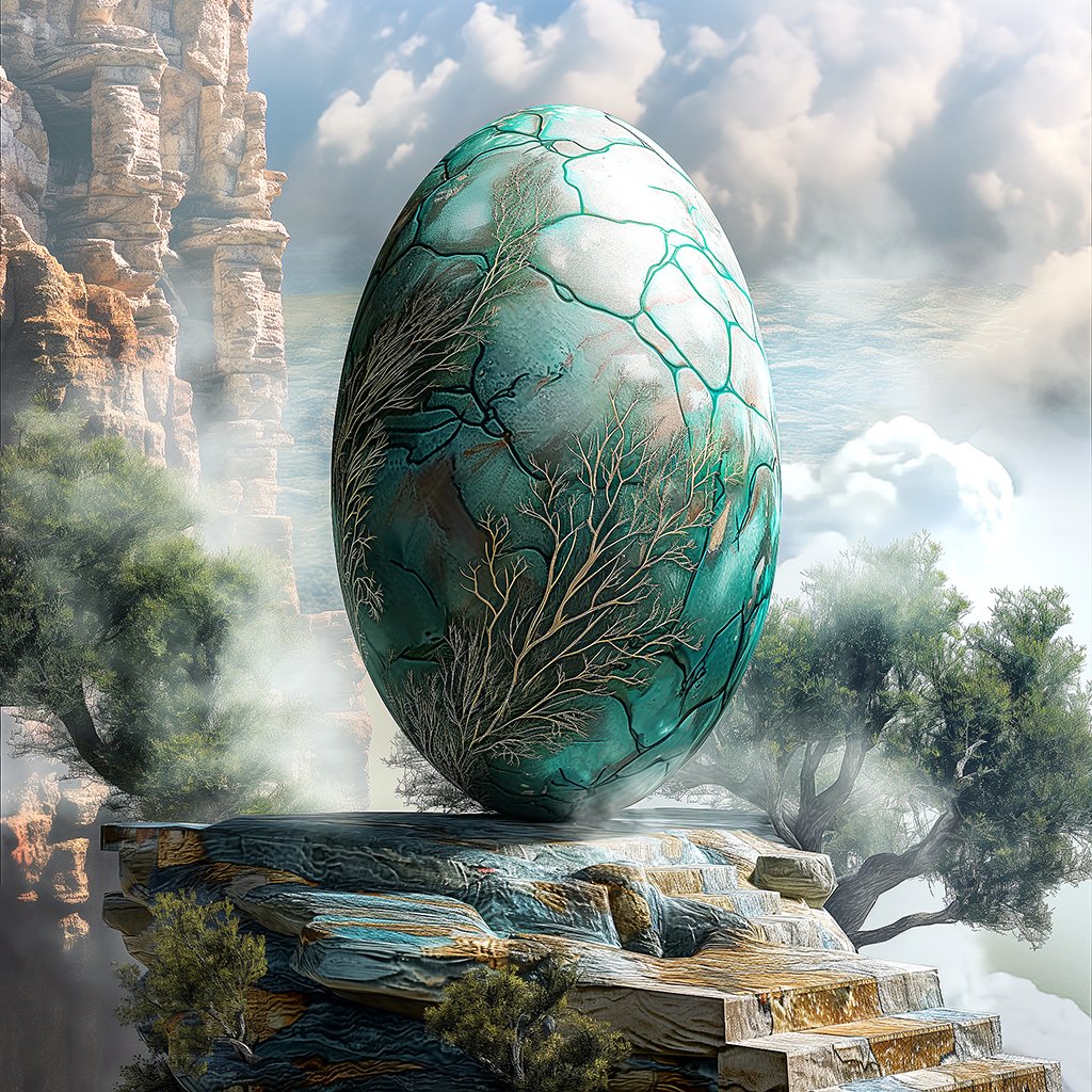 StarCloudAI (@mattvegh) on Twitter photo The Greek Isles Dragon Eggs are a dreamy sight to behold and would make such an incredible matching set on your walls at home or the office.
Order your custom 1/1 <a href="/DragonWorld__/">Dragon World</a> Dragon Egg NFT's with matching embellished physical Giclees from me directly. Minimum order of 3. The Greek Isles Dragon Eggs are a dreamy sight to behold and would make such an incredible matching set on your walls at home or the office.
Order your custom 1/1 <a href="/DragonWorld__/">Dragon World</a> Dragon Egg NFT's with matching embellished physical Giclees from me directly. Minimum order of 3.