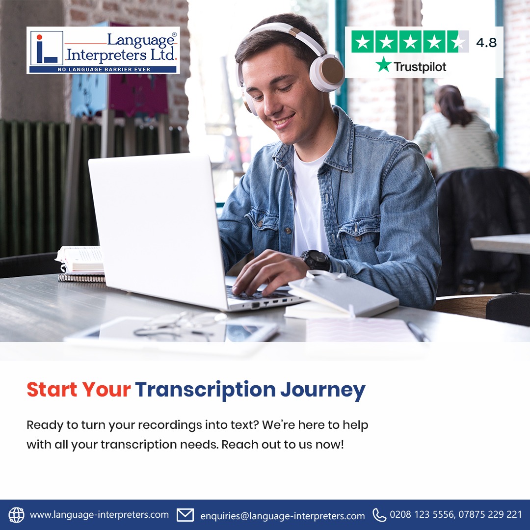 langinterltd's tweet image. 🔊✨ Transform your audio into accurate text effortlessly! Fast, reliable, and trusted transcription services. Get started today! 🚀📝
🌐 language-interpreters.com/our-services/
📧 enquiries@language-interpreters.com
☎ 0208 123 5556 / 07875 229 221
#TranscriptionServices #AudioToText
