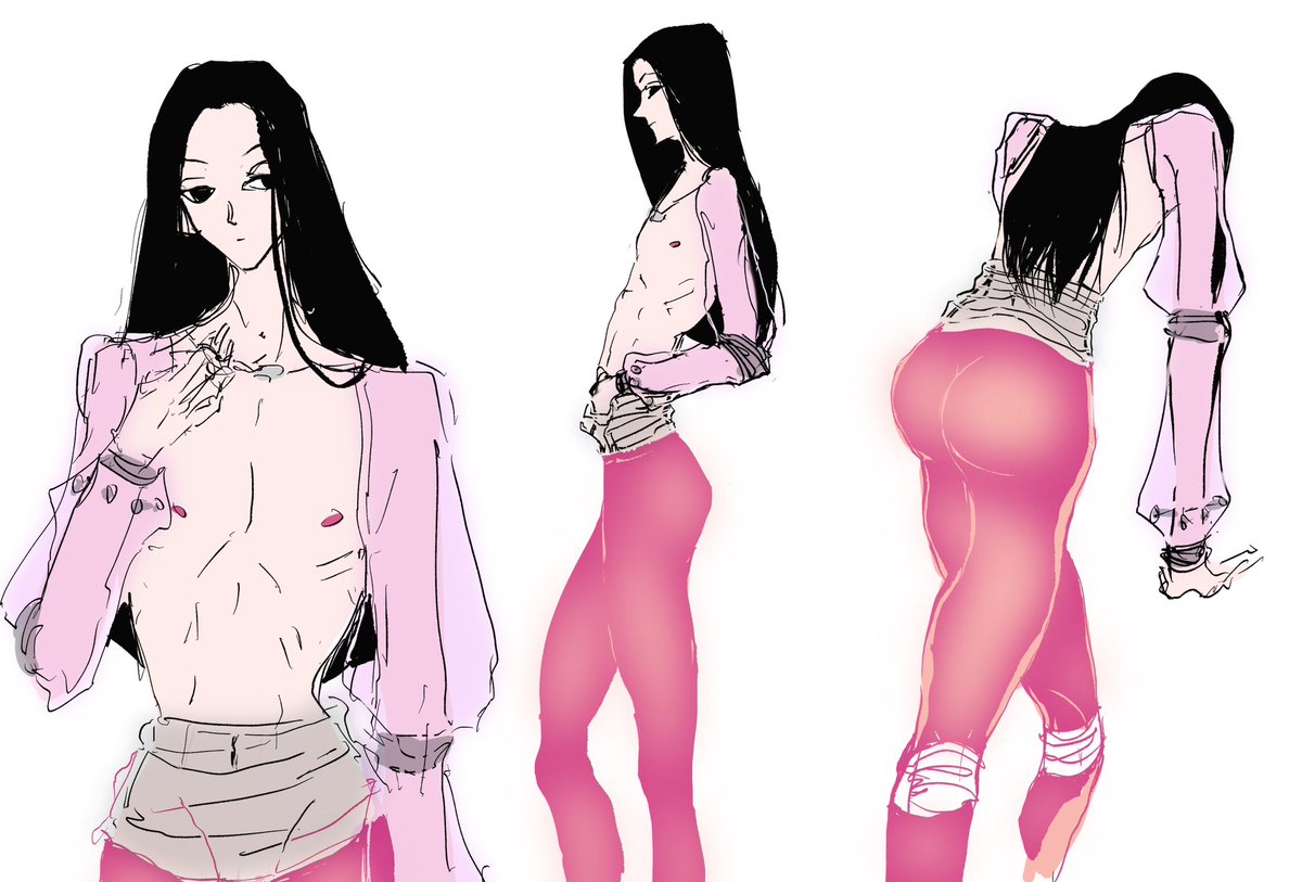 捏造
ヨークシンの服エロいよね