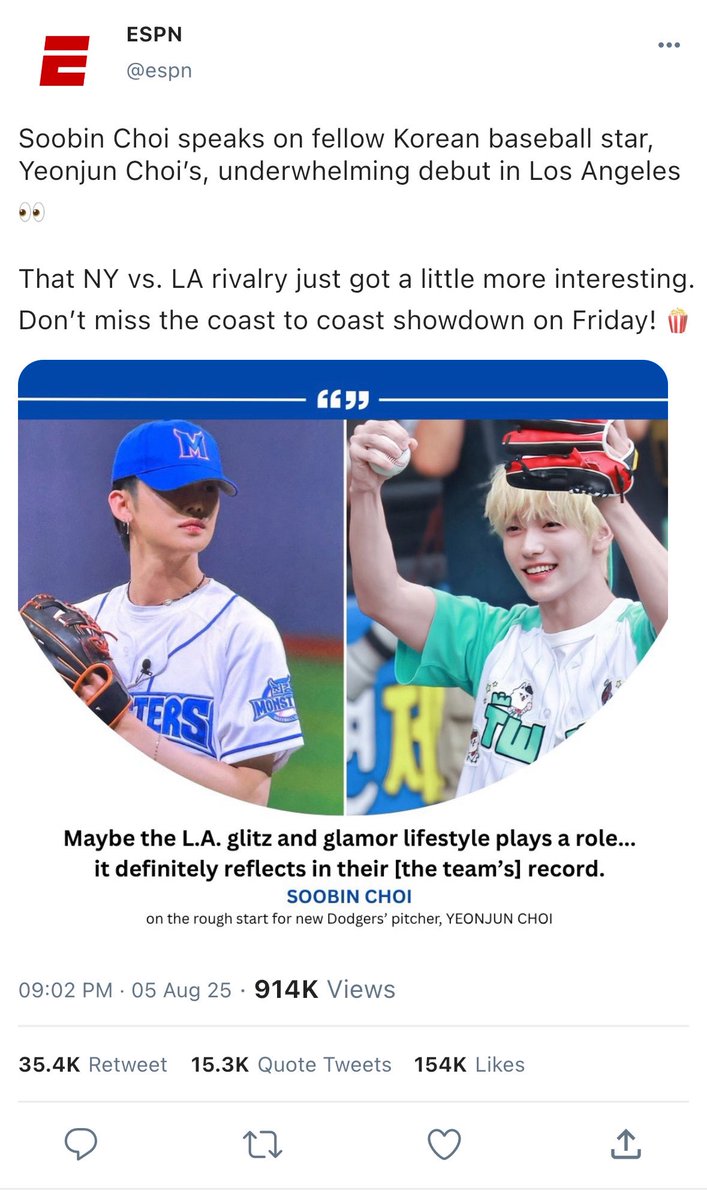 choiwhyjay's tweet photo. 🐰🦊 two twt sports au where sbn and yjn are baseball enemies

#EYMar #EverydaYeonbin https://t.co/RdZlOpZh1Q