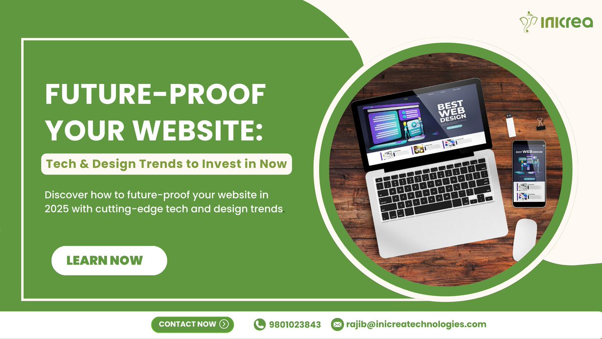 inicreatech's tweet image. Want a website that stays relevant in 2026 and beyond?
It&apos;s not just about looking good, it’s about being fast, smart, and scalable.

Read the full breakdown: [linkedin.com/posts/inicrea-…]

#inicreatechnologies #WebsiteDevelopment #websitetrends