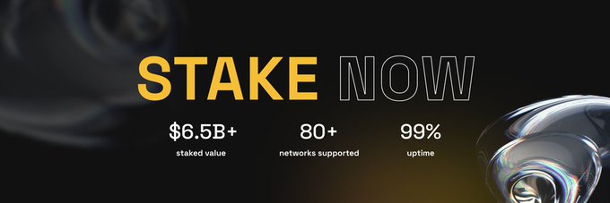 Daffydre2's tweet image. Everstake (@everstake_pool), established in 2018, is a leading blockchain infrastructure platform recognized for its trust, technical excellence, and scalability. Serving over 735,000 users, it offers secure, reliable, and scalable staking services across more than 70 blockchain