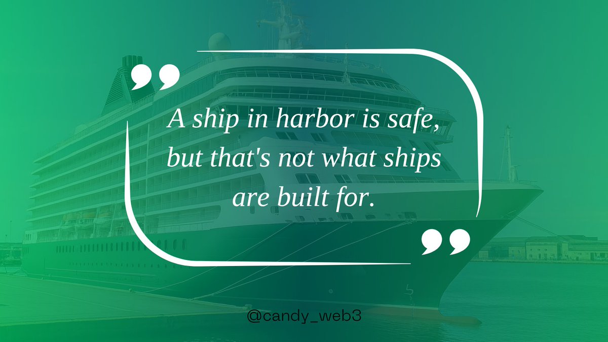 GM CT

Staying comfortable feels safe, but we’re not here to play it small.

We’re built to explore, create, and take bold steps.

Let’s get out there and do something great today.

Let’s make it count.
#GMCT #WEB3 #PossibleBeginsHere